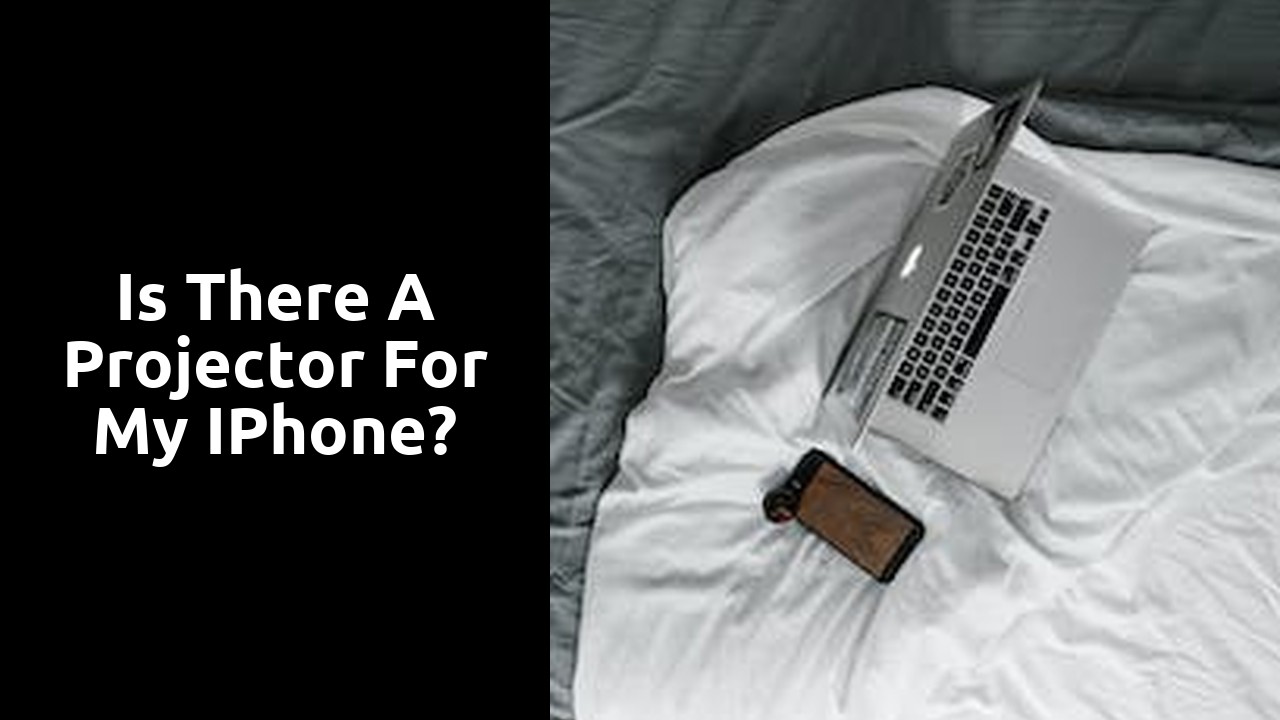 Is there a projector for my iPhone?